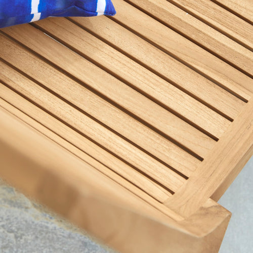 Tikamoon Teakhouten buitenfauteuil Teo - Naturel - vtwonen shop