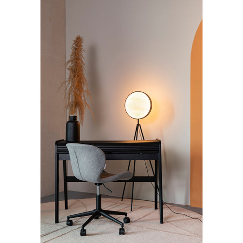Zuiver Barbier Bureau Hout Zwart