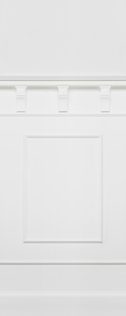 Sanders & Sanders fotobehang paneel wit - 100 x 250 cm - 611909