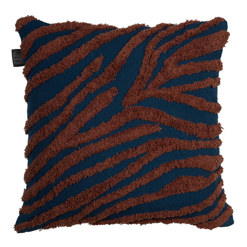 KAAT Amsterdam decoratiekussen Marty - 45x45 cm - blauw - vtwonen shop