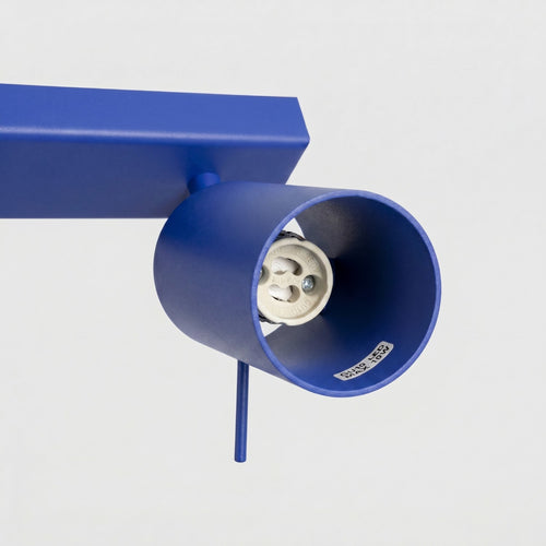 Sollux Lighting Plafondlamp RING 2 ultramarijn - 30x6x16cm