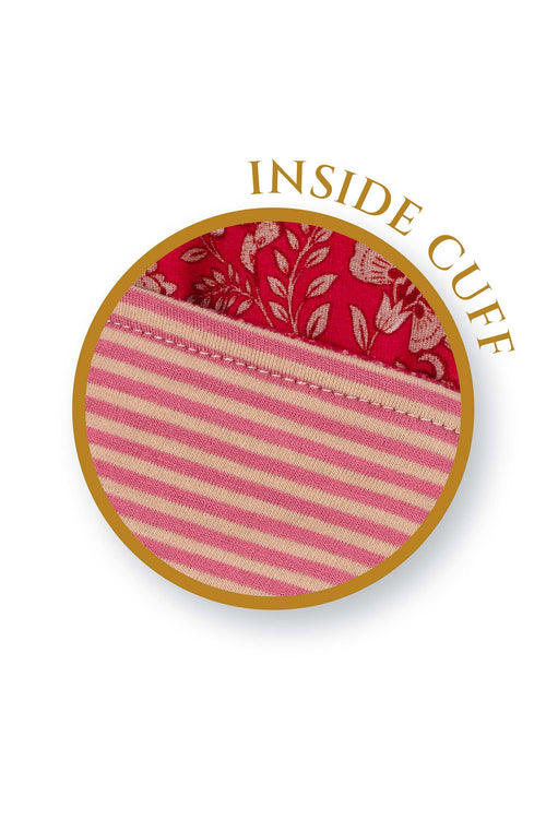 Pip Studio - Nisha Kimono Dames - Namaste - Rood - L