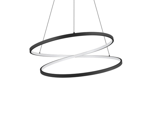 EGLO hanglamp Ruotale - led - ø 70 cm - zwart - vtwonen shop