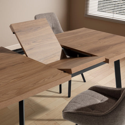 Calicosy - Tafel IRMA - donker hout 138x85x76 cm