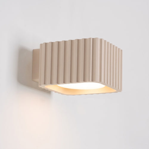 Sollux Lighting Wandlamp RIFF taupe Gx53 - 10x12x6cm