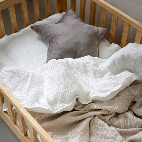 Petite Amélie Kinderbeddengoed BLANC 2 dlg