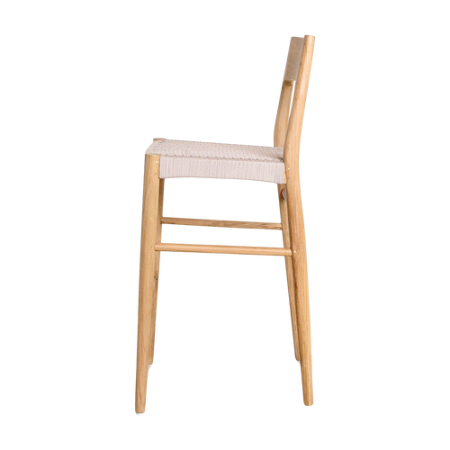 Freya teakhouten barstoel - Tuinstoel