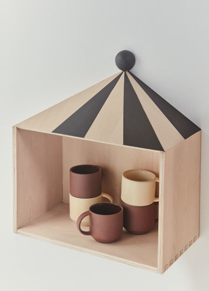 OYOY Mok - Set van 2 Yuka - terracotta