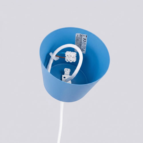 Sollux Lighting Hanglamp BILO azuur - 35x35x120cm
