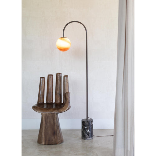 it's about RoMi vloerlamp Tivoli - bruin - 20x42x163cm - vtwonen shop