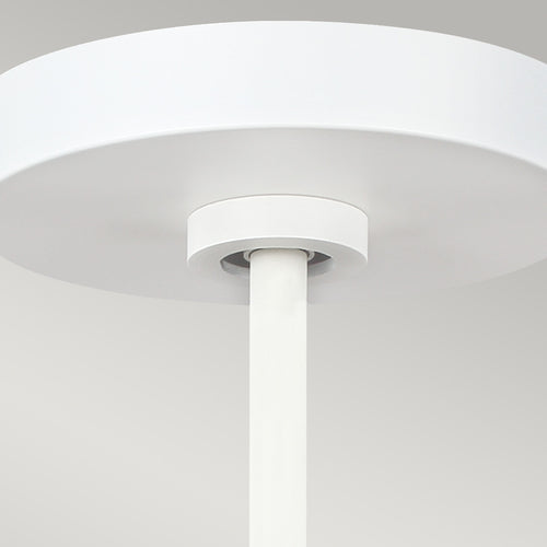 Elstead Asher 5-lichts hanglamp, mat wit, E14
