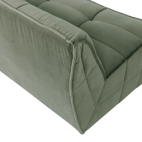 vtwonen 3-zits element Cluster - Velvet - Pistache Groen - 81x204x91