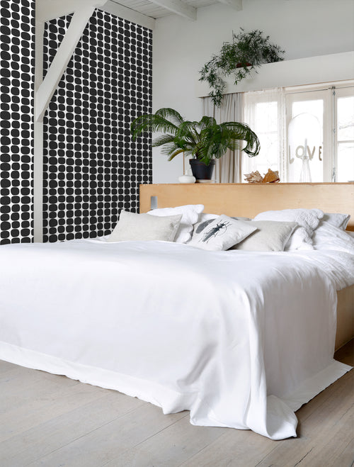 ESTAhome behang grafisch motief zwart wit - 53 cm x 10.05 m - 139090 - vtwonen shop