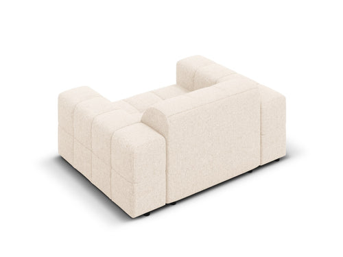 Cosmopolitan Design Fauteuil Chicago chenille lichtbeige - 102x132x78cm