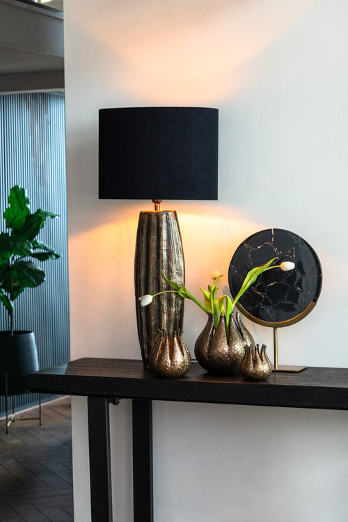 Light & Living ornament GOUYA - 25x10x35cm - zwart
