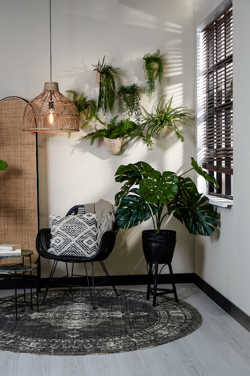 Light & Living - Hanglamp POCITA - Ø42x35cm - Bruin - vtwonen shop