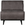 WOOOD 1-zits element Statement - Eco Leer - Cognac - 77x79x93