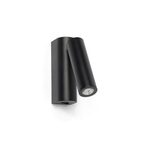 Faro Rob Zwarte Wandlamp Reader 3W 3000K