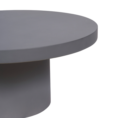 Lisomme Aiden Tuin Salontafel Donkergrijs - Ø 78 cm - vtwonen shop