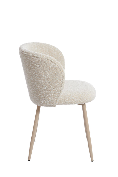 Light & Living eetkamerstoel ELYNA - 56x55x79cm - wit - Set van 2 - vtwonen shop