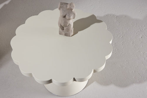 Rebellenclub Salontafel Aris - ¿70 cm - Beige