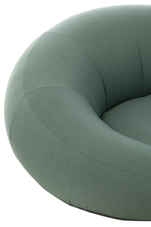 J-Line matras Donut - kunststof - groen