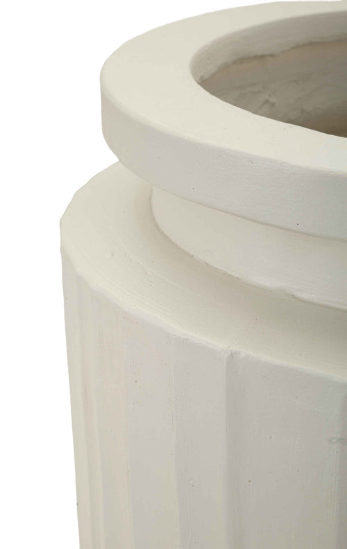 Mauro Ferretti vaas - 32x80 cm - crème
