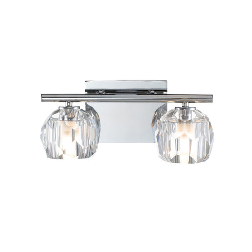 Elstead Quoizel Regalia Wandlamp Gepolijst Chroom, 3000K, IP44
