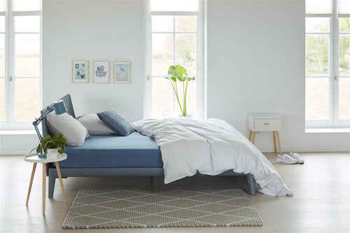 Beddinghouse - Jersey - Topper Hoeslaken - 140x220 cm - Blauw