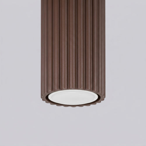 Sollux Lighting Plafondlamp KARBON 10 bruin - 6,5x6,5x10cm
