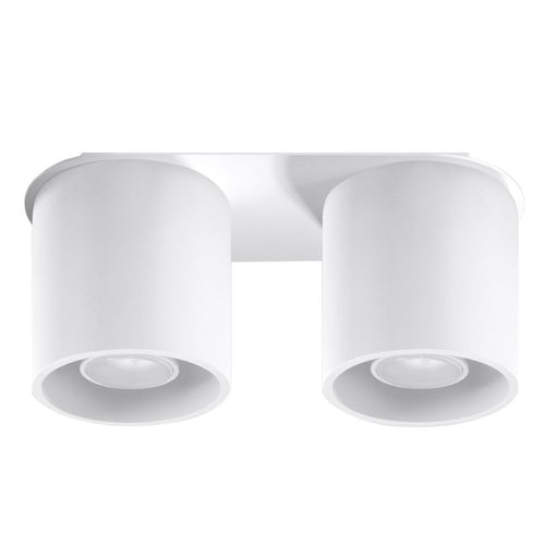 Sollux Lighting Plafondlamp ORBIS 2 wit - 26x10x12cm