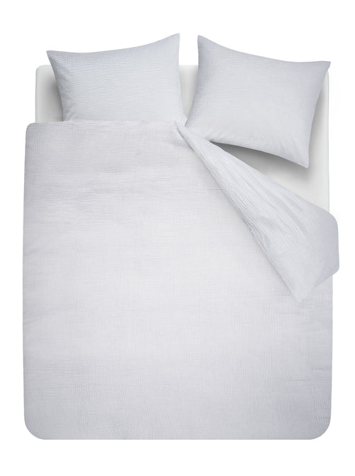 Beddinghouse Dekbedovertrek Mist - 200 x 200/220 cm - Wit
