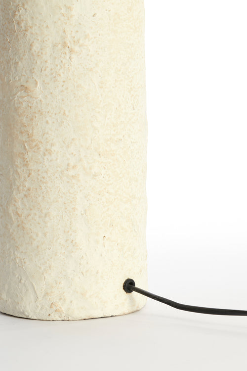 Light & Living tafellamp QAZU - Ø30x48cm - bruin