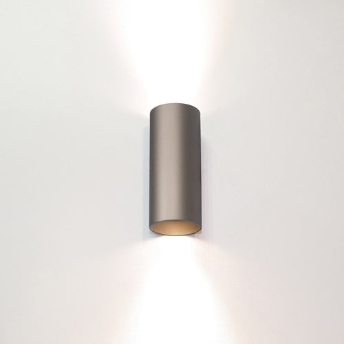 Artdelight wandlamp Roulo - 2 lichts - 6.5  x 15.4   cm - champagne