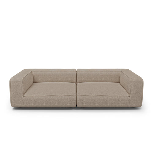 Premium Interiors - Sofa SOFIA - krul mol 250cm