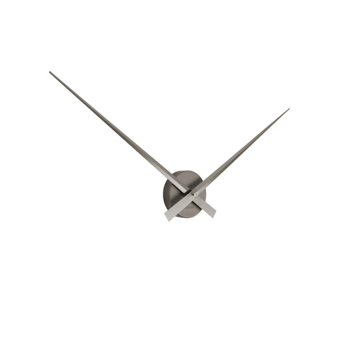 Karlsson wandklok Little Big Time Metallic - grijs - Ø77.5cm - vtwonen shop