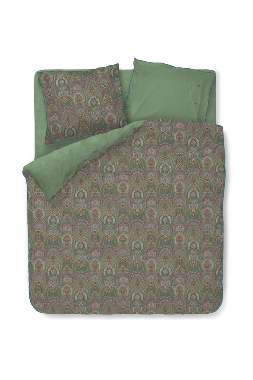 Pip Studio Dekbedovertrek Little Jabali - 240 x 200/220 cm - Groen