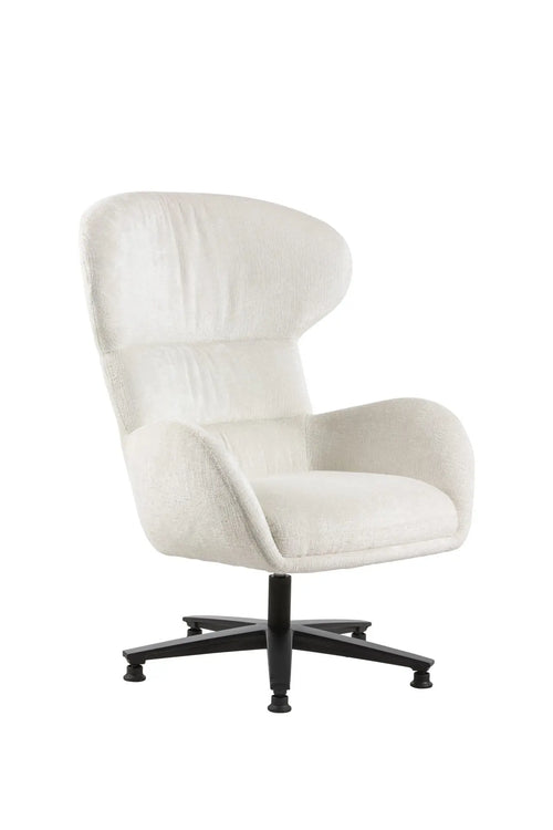 FurniLux Fauteuil Dorien Wit van de collectie bij – Luxe Comfort en Elegantie in Eén - 54 x 84.5 x 104.5cm - vtwonen shop