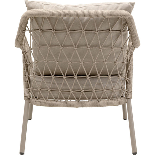 Kare Design Tuinfauteuil Milos beige