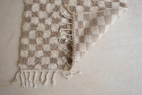 AFK Living vloerkleed Berber - handgemaakt - Wol - 106 x 164 cm - vtwonen shop