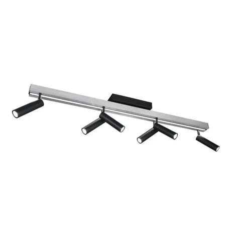 Trio Leuchten plafondlamp Zeno - 7 lichts -  180  x 8.5   cm - aluminium