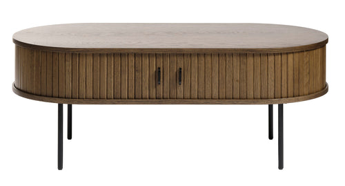 Rebellenclub Salontafel Taree - 120 x 60 cm - Smoked Eiken