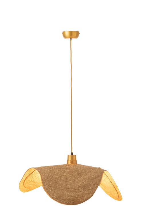 J-Line hanglamp Moon - jute - naturel - medium