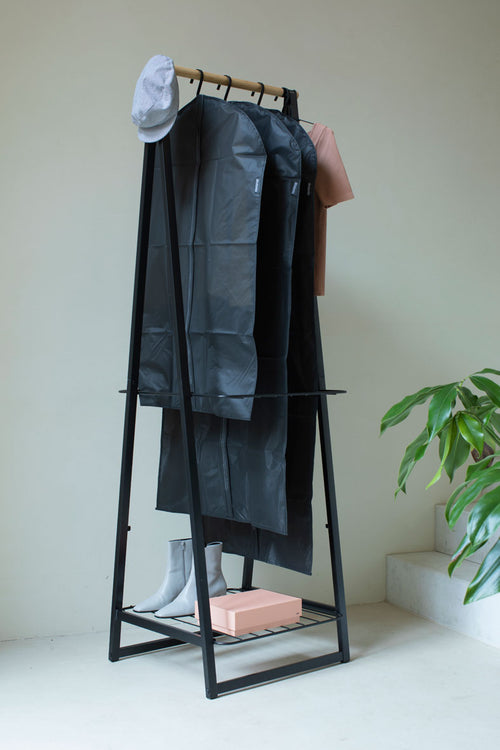 Brabantia Kledingrek Linn - klein - black - vtwonen shop