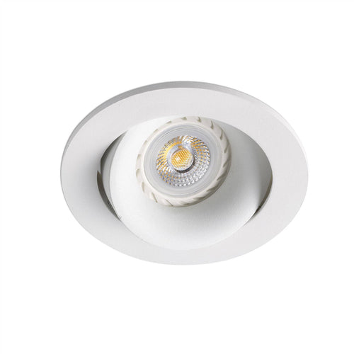 Faro Arg - 1 Licht Ronde kantelbare inbouwspot wit, GU10