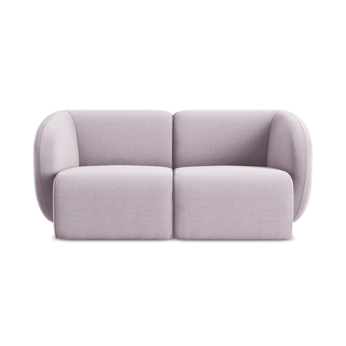 LaMiaSofa Tweezits modulaire bank Cervo - velours - lavendel - 174x94x75