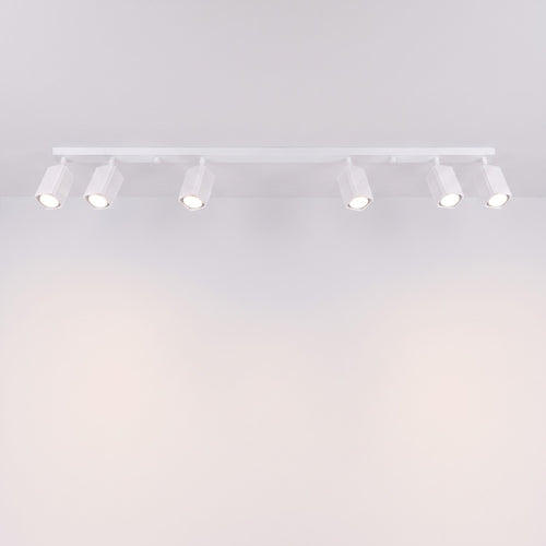 Sollux Lighting Plafondlamp RAYO 6L wit - 117x6x16,5cm