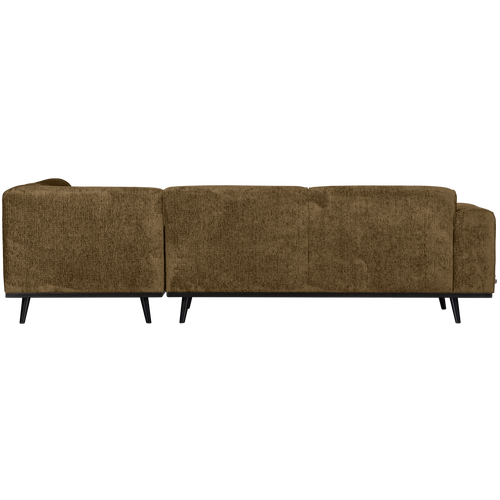 WOOOD hoekbank rechts Statement - Polyester - Brass - 77x274x210