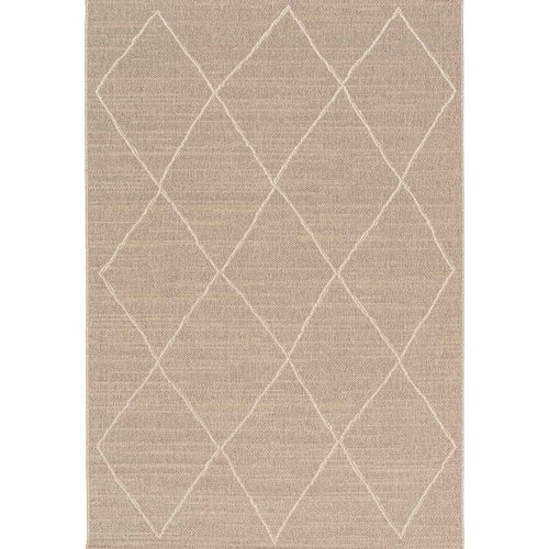 Garden Impressions Buitenkleed Diamonds 120x170 cm - taupe