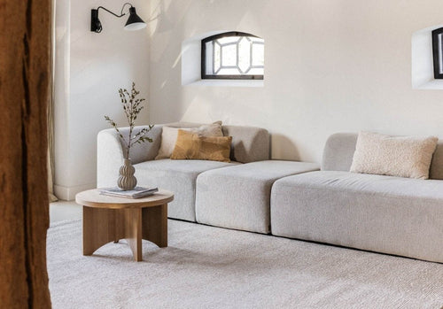 Interieur05 Vloerleed Rigel Geel/beige - 160 x 230 cm